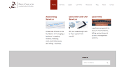 Desktop Screenshot of pcarlsoncpa.com